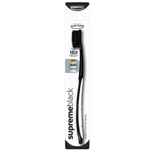 Escova Dental Powerdent Supreme Black - Imagem 3