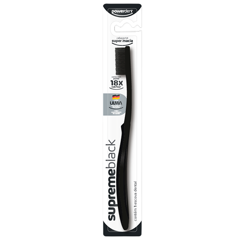 Escova Dental Powerdent Supreme Black - Imagem 4