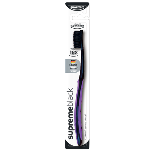 Escova Dental Powerdent Supreme Black - Imagem 5
